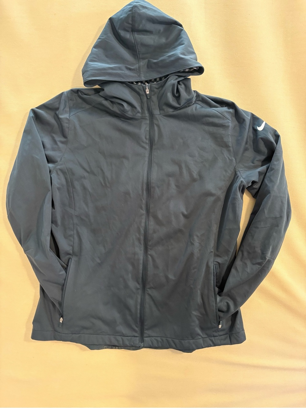 Women’s Nike Golf Dark Gray Full-Zip Hooded Jacket